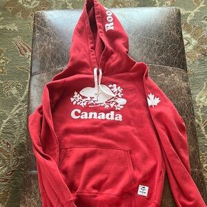 Roots Red Canada Hoodie